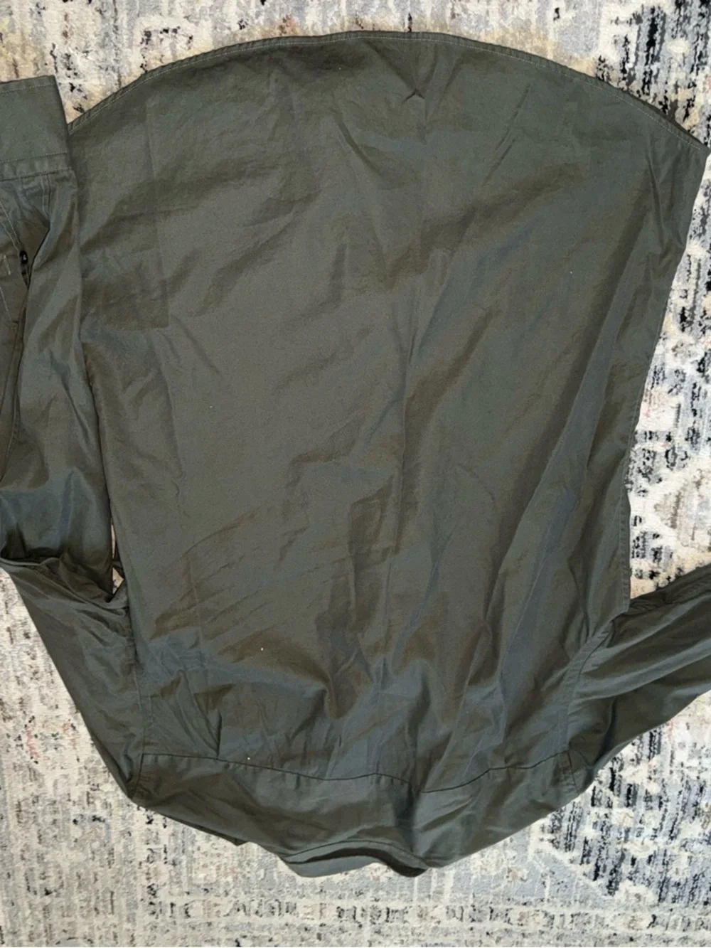 Teddy Stratford zip fit button up shirt Large - Picture 5 of 5